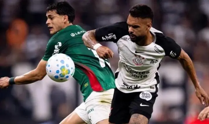 Corinthians com dois expulsos empata com o Palmeiras em Itaquera