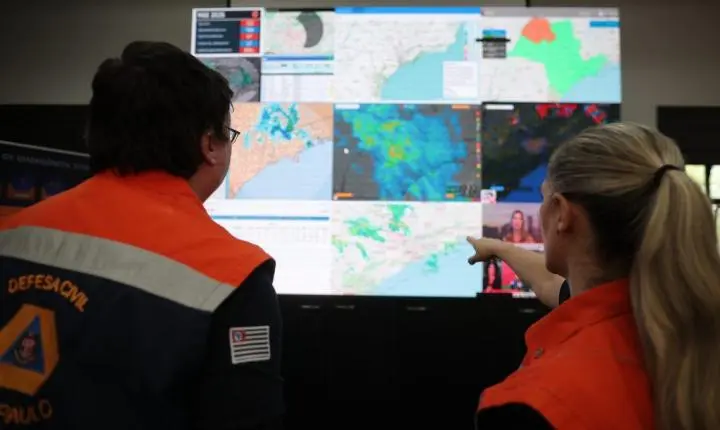 Defesa Civil do Estado indica tempo estável e possibilidade de chuva isolada em São Paulo até quarta-feira