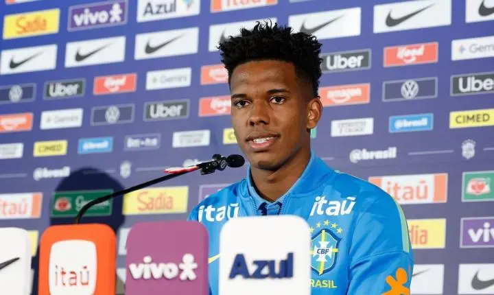 Estêvão vibra com retorno à Seleção em ciclo pós-Copa