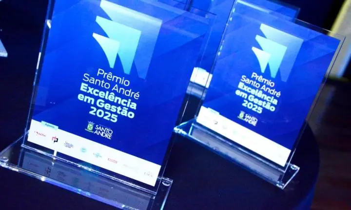 Fase de inscrições para o 9º Prêmio Santo André Excelência em Gestão entra na última semana