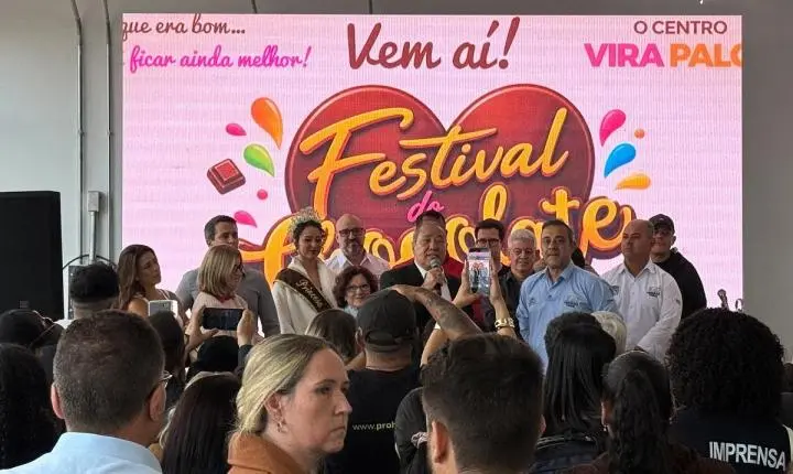 Festival do Chocolate de Ribeirão Pires reúne imprensa em degustação e apresenta estrutura da edição 2026