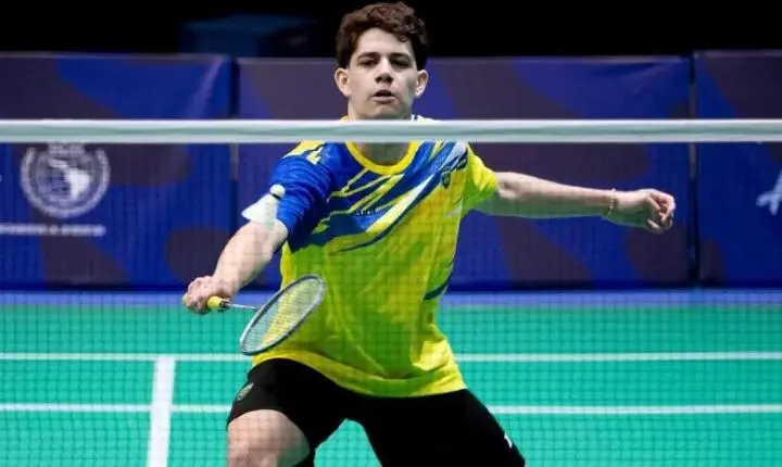 Fhelipe Lennon se acalma e vence em estreia no badminton no Panamá