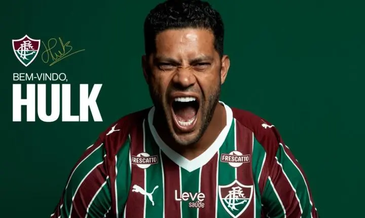 Fluminense anuncia a contratação do atacante Hulk