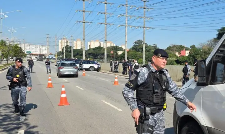 Forças de Segurança de São Caetano participam da Operação Impacto Alta Visibilidade
