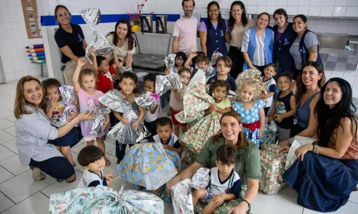 Fundo Social de São Caetano celebra o Dia das Crianças com diversão e entrega de presentes
