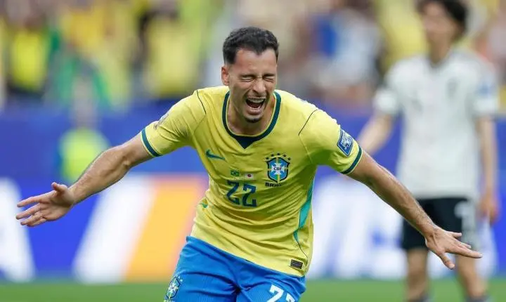 Gabriel Martinelli celebra gol decisivo e exalta poder de reação do Brasil após classificação para as oitavas