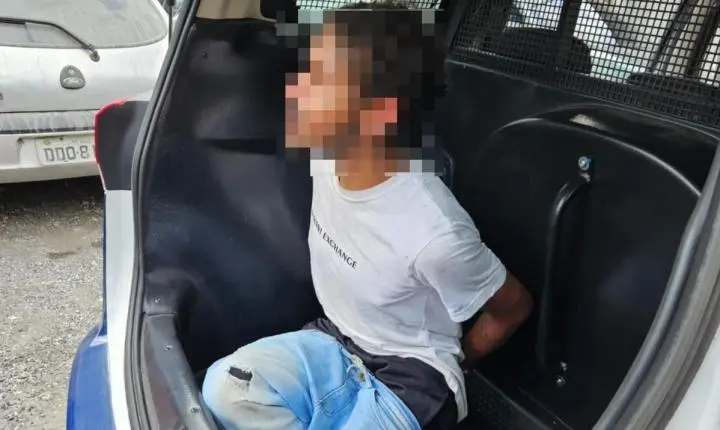 GCM de Mauá prende homem por tentativa de furto e ameaça no Parque São Vicente