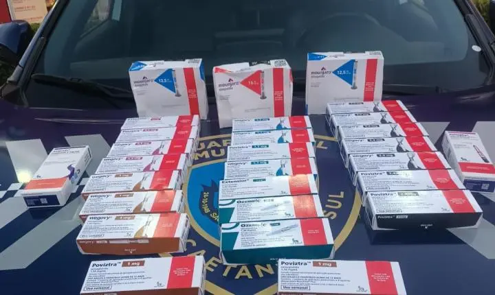 GCM prende homens que furtavam farmácia no Bairro Barcelona e recupera itens avaliados em R$ 130 mil