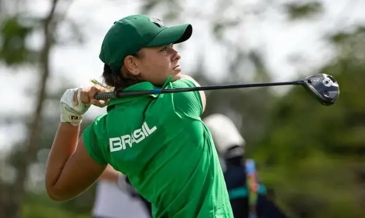 Golfista Eduarda Roggero está na liderança após primeiro dia de competição no Panamá