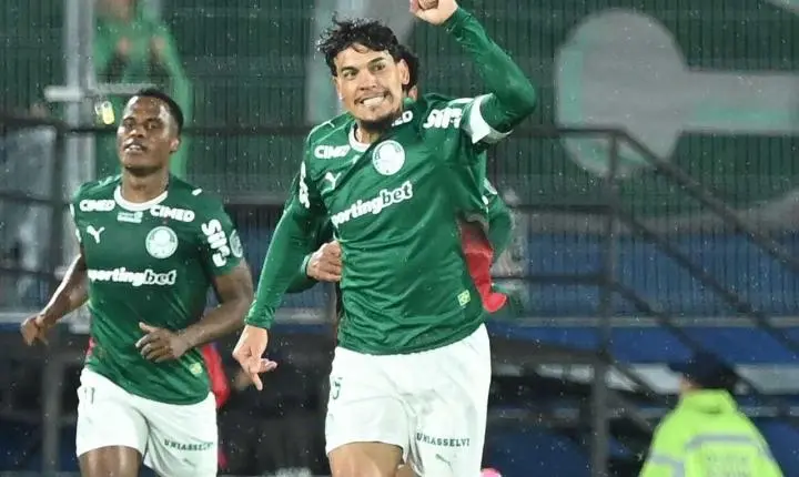 Gustavo Gómez marca de cabeça, Palmeiras vence o Cerro Porteño no Paraguai e avança na Libertadores