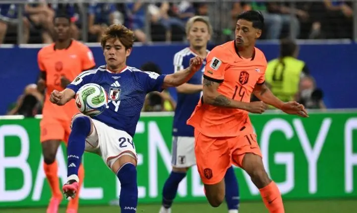 Holanda e Japão empatam por 2 a 2 em Dallas e mantêm Grupo F aberto na Copa do Mundo