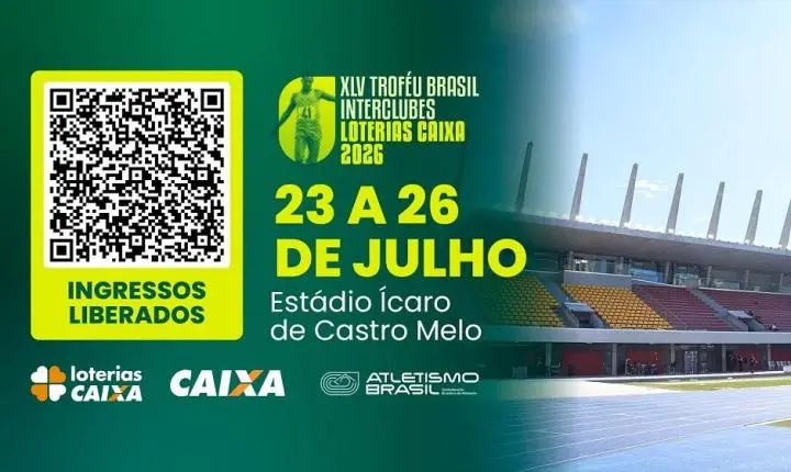 Ingressos gratuitos para o Troféu Brasil no novo Ibirapuera e com medalhistas olímpicos estão liberados