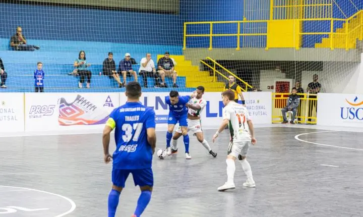 Liga São Caetano recebe o Balsas em busca de fazer saldo de gols para chegar à liderança da Liga Nacional de Futsal Silver