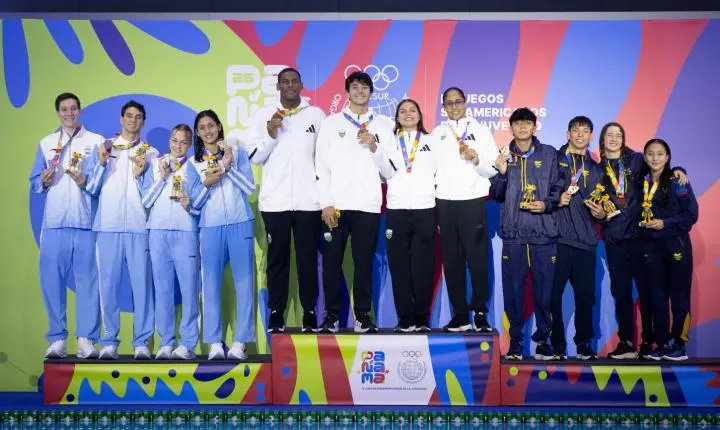 Mais rápido da natação, Celso Luis Ferreira voa na piscina e Brasil encerra participação na modalidade com 45 medalhas no Panamá