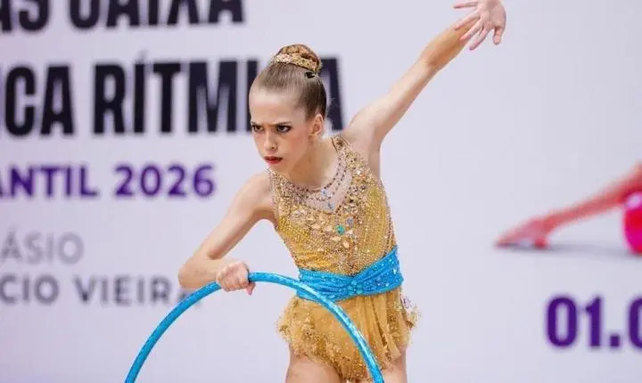 Maria Clara Resende se sagra campeã do individual geral no Brasileiro Pré-Infantil