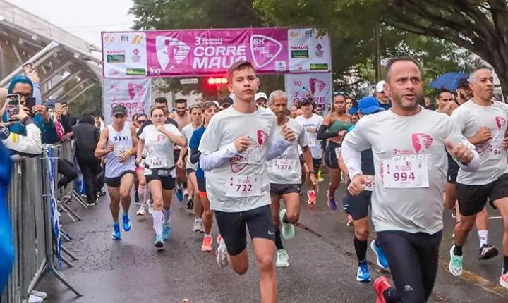 Mauá realiza 4ª edição da corrida de rua Corre Mauá neste domingo