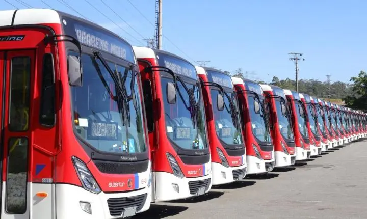 Mauá renova 80% da frota de ônibus com entrega de 60 novos veículos