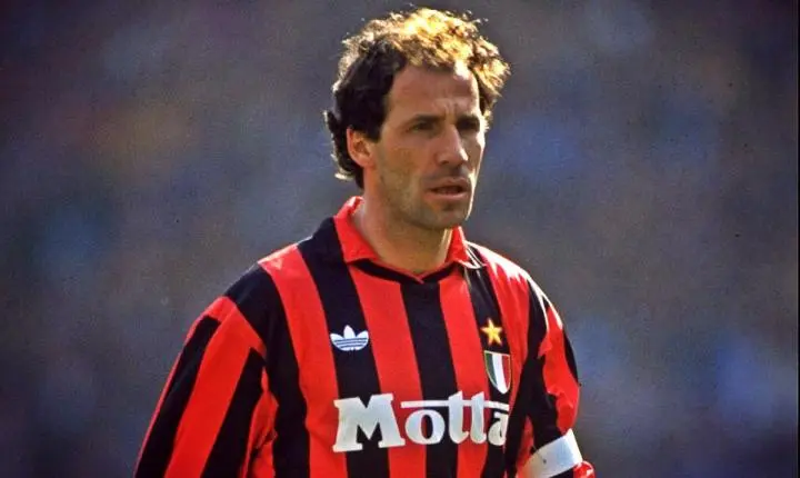 Morre Franco Baresi, lenda do Milan e do futebol italiano, aos 66 anos