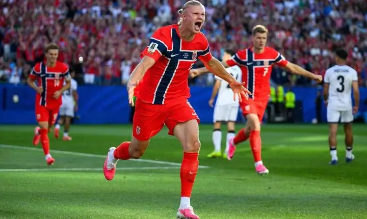 Noruega goleia Iraque por 4 a 1 com brilho de Haaland e assume a liderança do Grupo I da Copa do Mundo