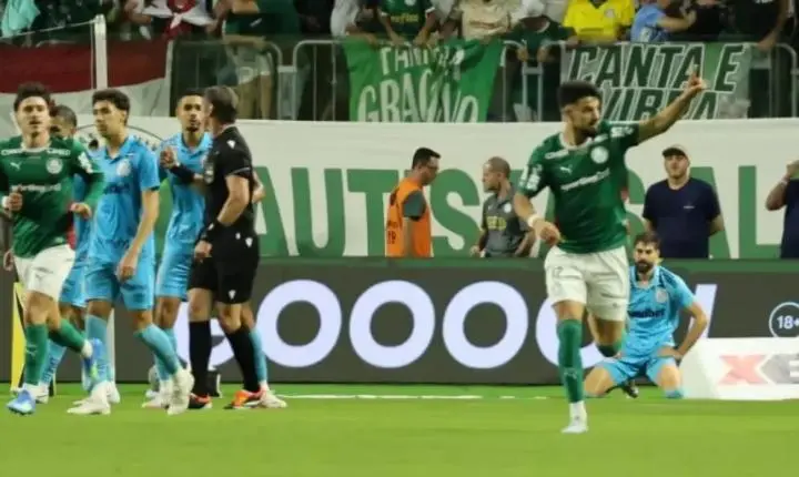 Palmeiras e Santos empatam clássico marcado por anulação de gol e polêmica no Allianz Parque