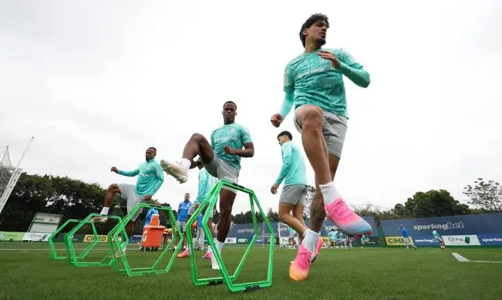 Palmeiras finaliza preparação para encarar o Cerro Porteño no jogo de ida das oitavas da Libertadores