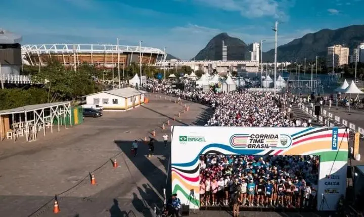 Parque Olímpico recebe atletas olímpicos, paralímpicos e milhares de anônimos na segunda edição da Corrida Time Brasil neste domingo, dia 17