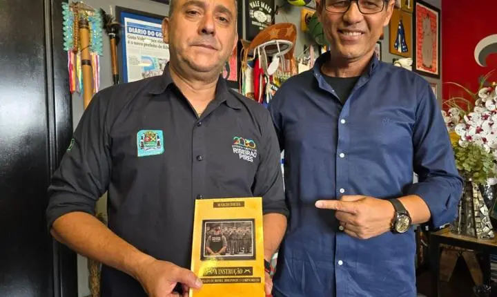Policial militar veterano lança livro inspirado em carreira e superação do câncer em Ribeirão Pires