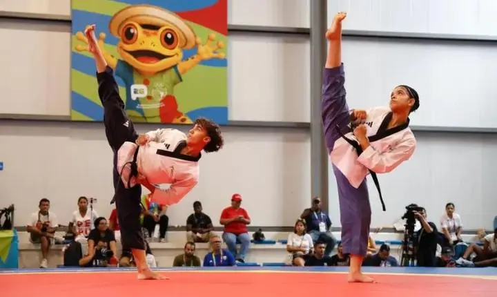 Precisão e técnica levam Ana Gonçalves e Ygor Monção a conquistarem as primeiras medalhas do Taekwondo no Panamá