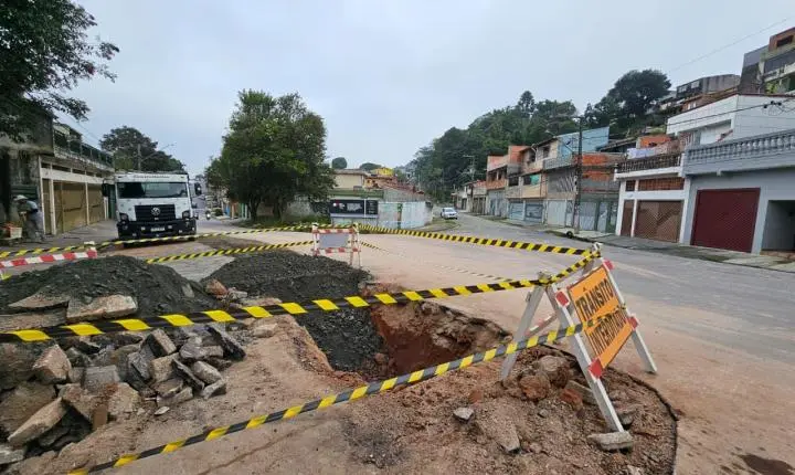Prefeitura de Ribeirão Pires inicia modernização do sistema de drenagem no Parque Aliança