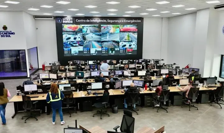 Primeiro ano do Smart Sanca reduz índices criminais e zera homicídios em São Caetano