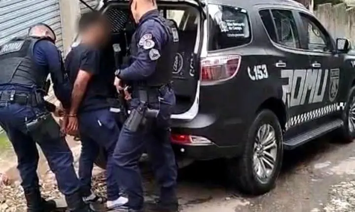 Romu e Guardiã Maria da Penha prendem homem procurado por violência doméstica em São Bernardo