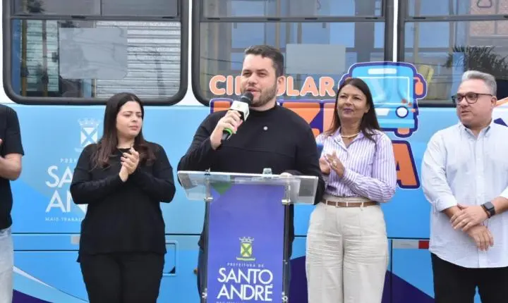 Santo André lança Circular Luzitinha para atender comunidades do Jardim Santo André
