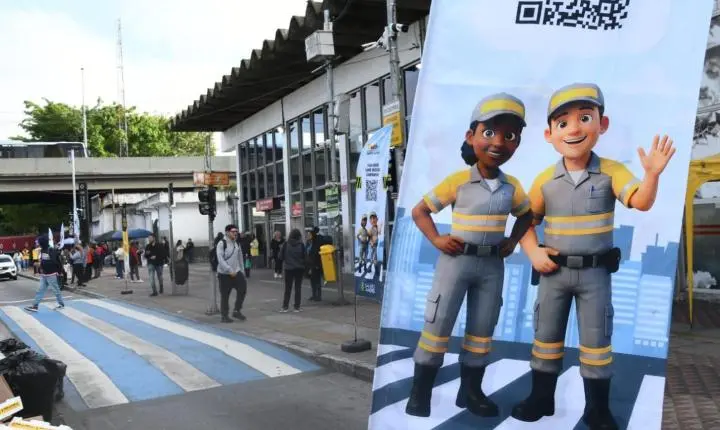 Santo André promove ação educativa para usuários do transporte público