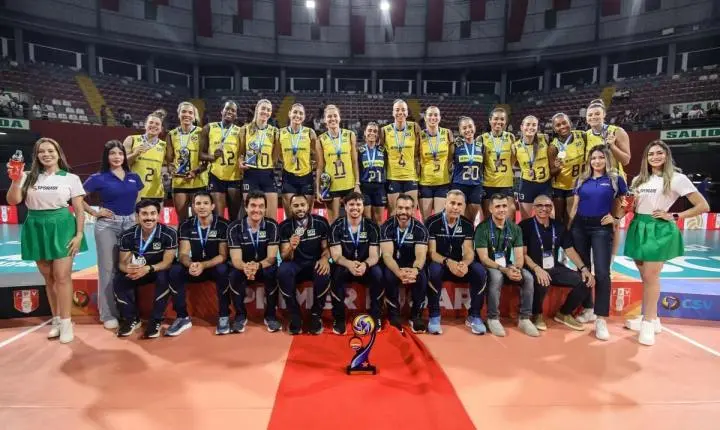Seleção B feminina conquista título invicto da Copa Sul-Americana