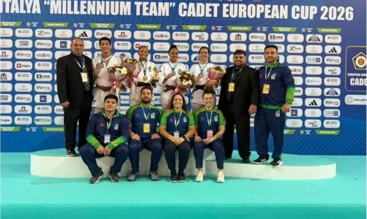 Seleção Brasileira Cadete fatura seis medalhas na Copa Europeia de Antalya, na Turquia
