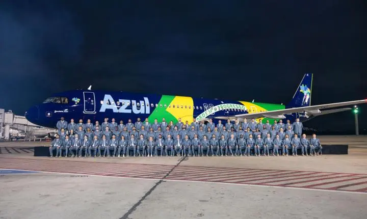 Seleção Brasileira embarca para os Estados Unidos