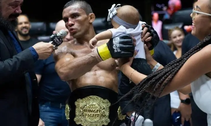 Tiago Pereira supera fraturas graves para cumprir promessa feita à filha e manter invencibilidade no MMA